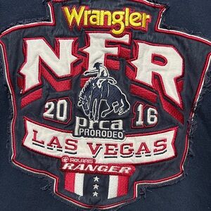 Wrangler NFR Las Vegas 2016 Sweatshirt Embroidered Women Small